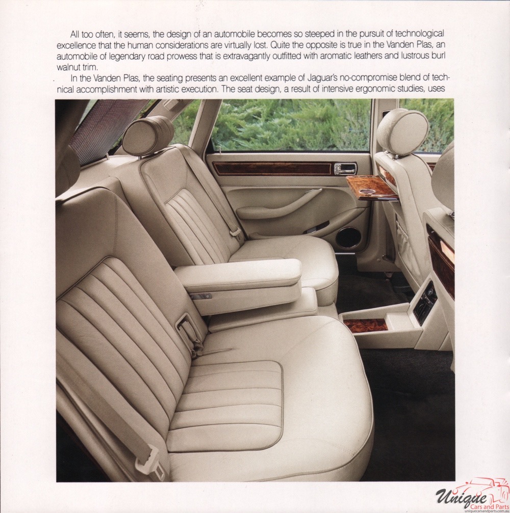 1993 Jaguar Model Lineup Brochure Page 7